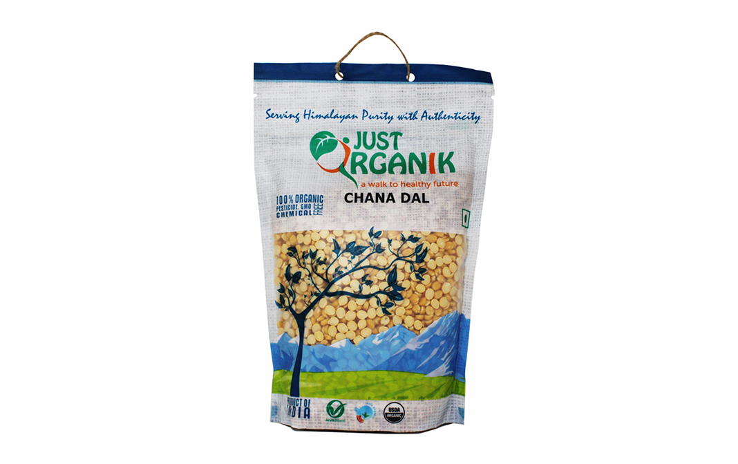 Just Organik Chana Dal   Pack  500 grams
